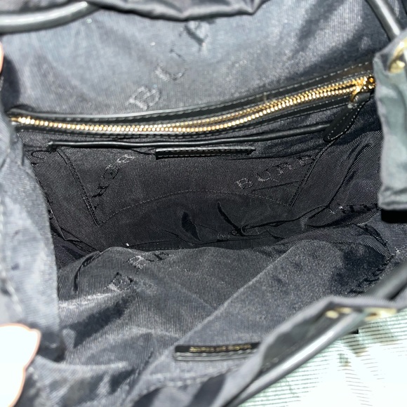 Burberry Rucksack Backpack Nylon with Leather Medium Poshmark Authenticated - Picture 4 of 6